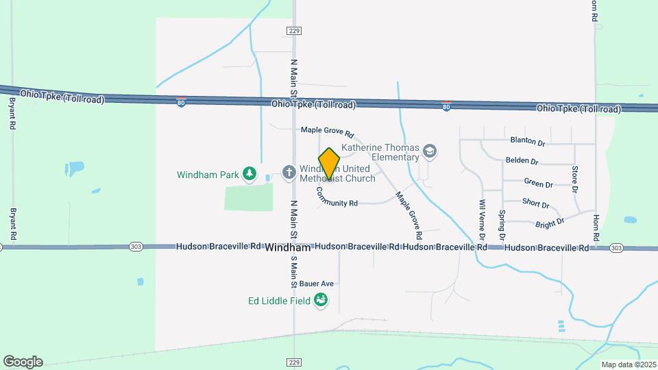 9515 Greenmeadow Rd Map and Location Details