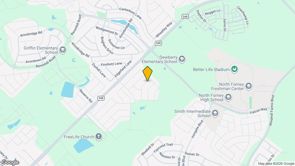 1580 Forge Pond Ln Map and Location Details
