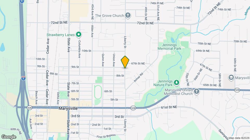 6609 47th Ave NE Map and Location Details
