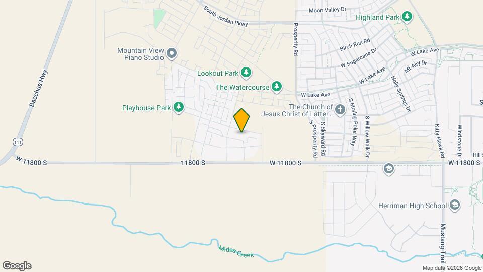 6686 W Leander Dr Map and Location Details