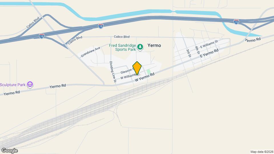 451 W Yermo Rd, Unit C Map and Location Details