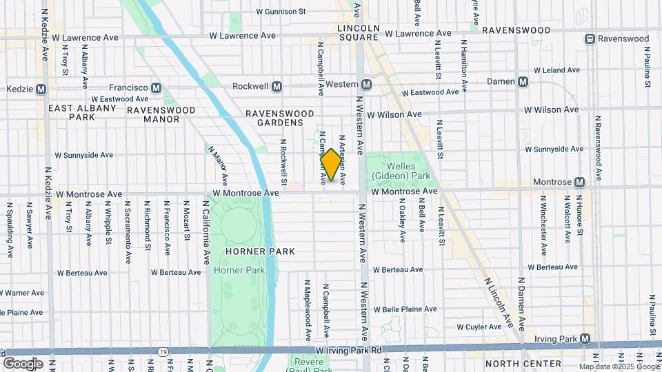 2450 W Montrose Ave Map and Location Details