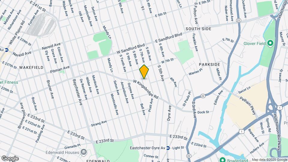 637 S 8th Ave, Unit Apt Map and Location Details