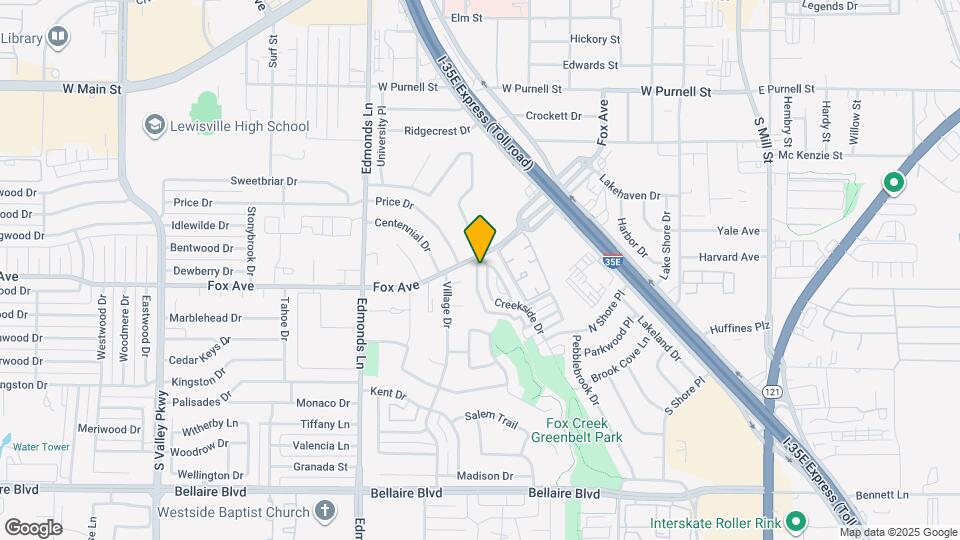 812 Creekside Dr Map and Location Details