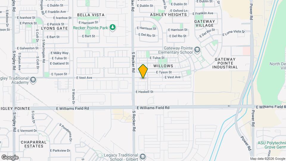 4058 E Erie St Map and Location Details