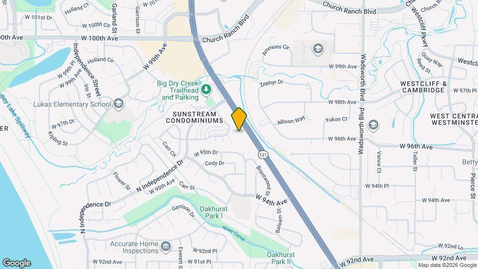9666 Brentwood Way Mapa y Detalles de la Ubicación