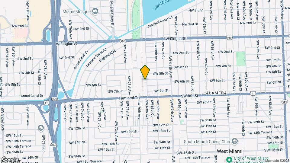 550 SW 69th Ave Map and Location Details