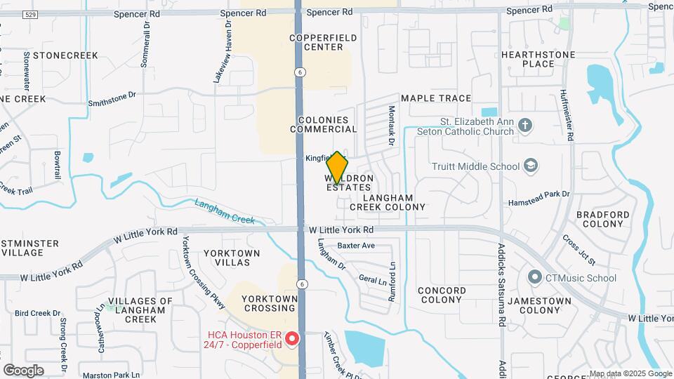6427 Waldron Dr Map and Location Details