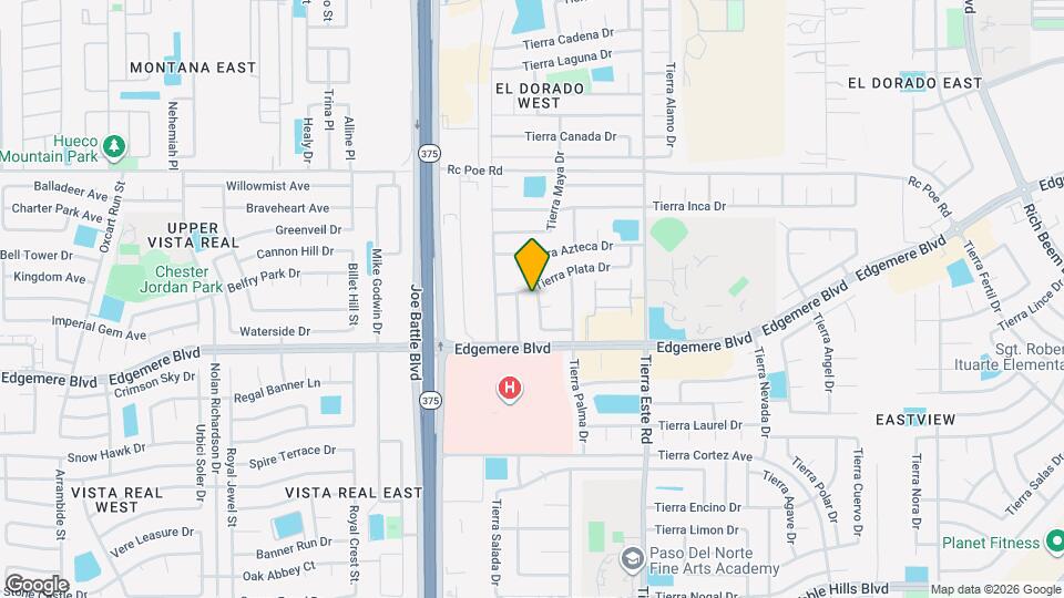 3445 Tierra Ruby Dr Map and Location Details