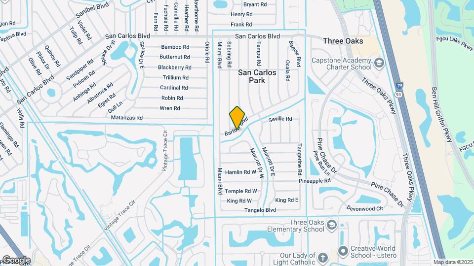 19033 Bartow Blvd Mapa y Detalles de la Ubicación
