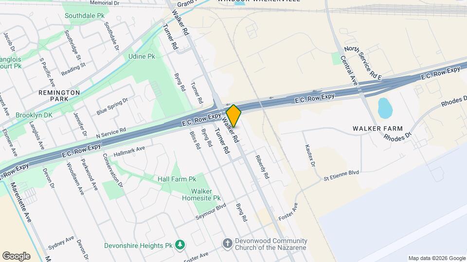3134 Walker Rd Map and Location Details