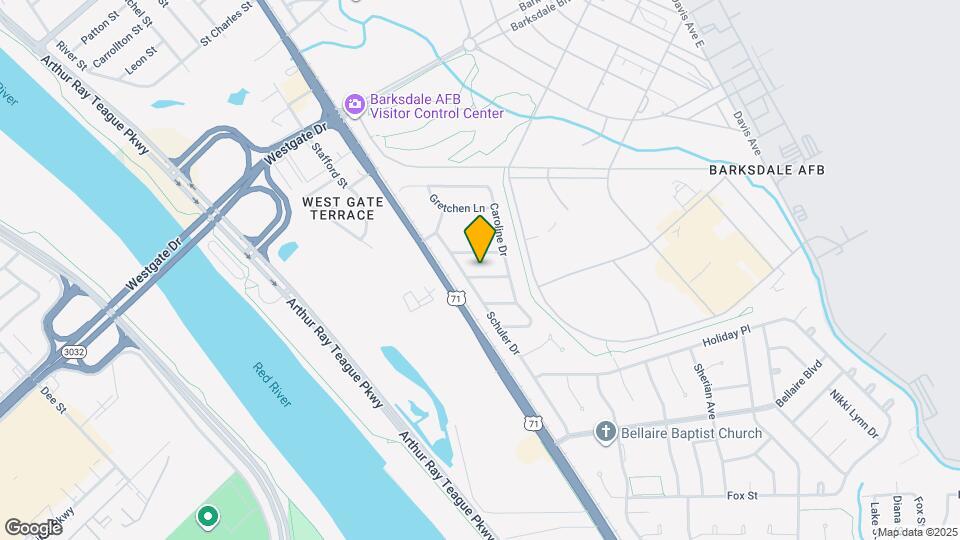 1205 Pecan Ln Map and Location Details