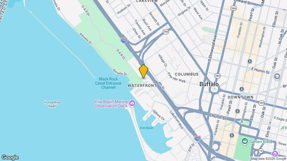 340 Lakefront Blvd Map and Location Details