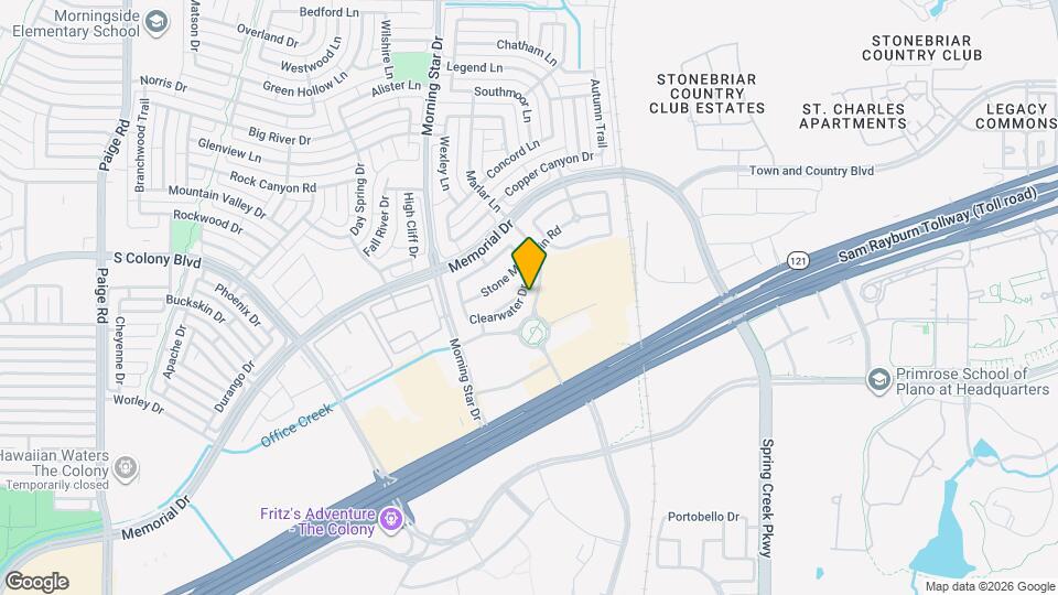 5916 Clearwater Dr Map and Location Details