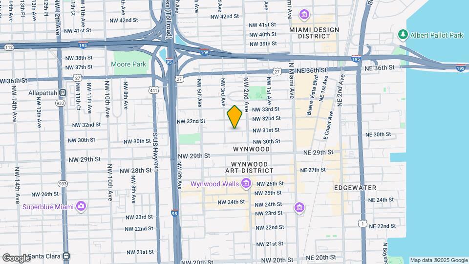 264 NW 31st St, Unit S Map and Location Details