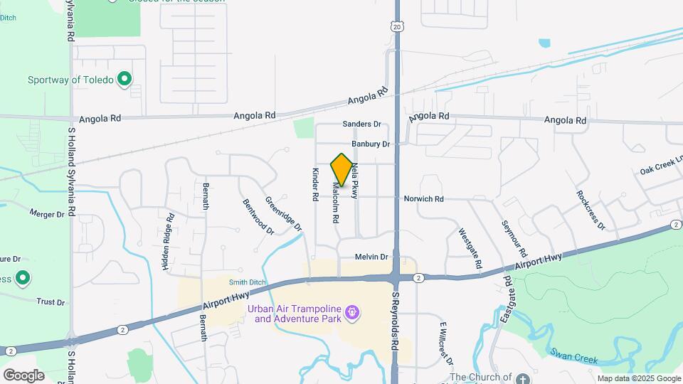 513 Hampton Ave Map and Location Details