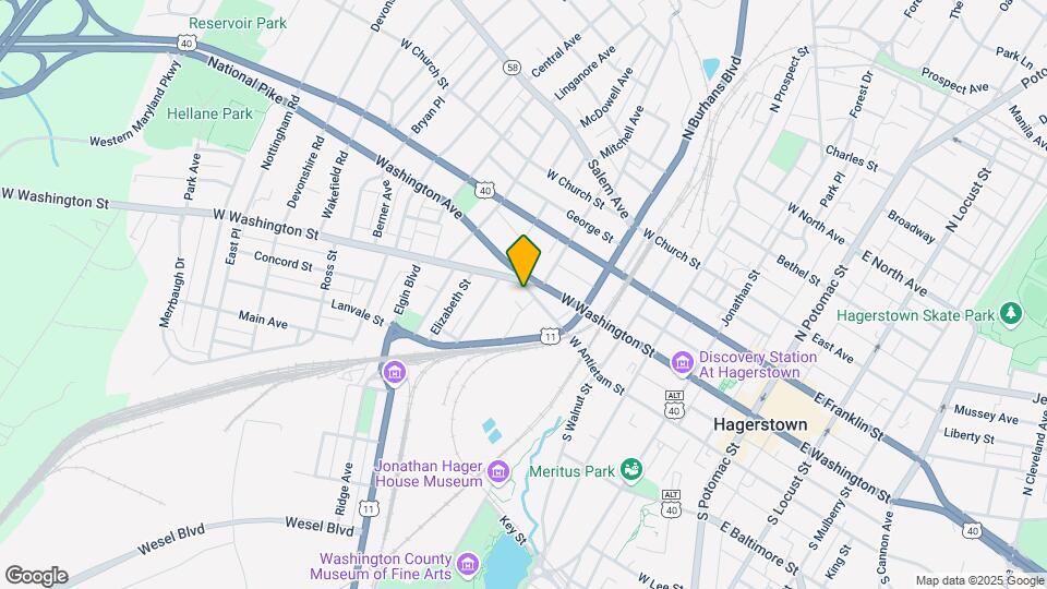 453 W Antietam St Map and Location Details