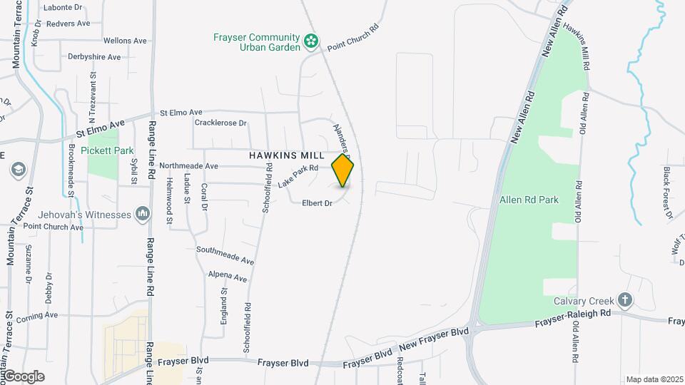 3817 Ajanders Dr Map and Location Details