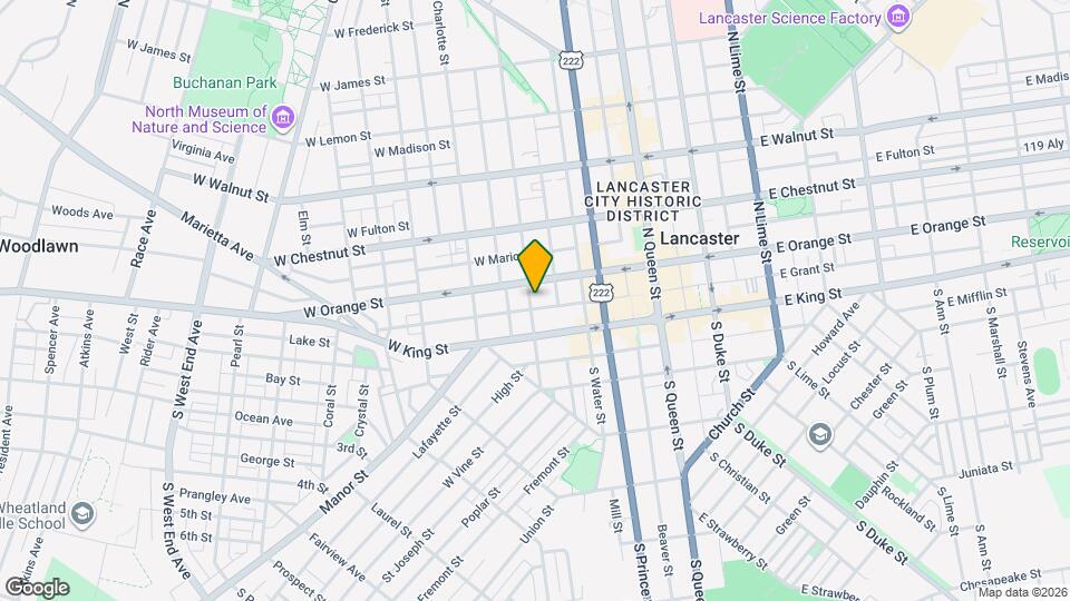 35 N Mulberry St Map and Location Details