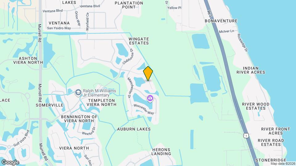 1207 Auburn Lakes Dr Mapa y Detalles de la Ubicación