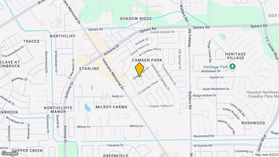 11923 Silver Canyon Ln Map and Location Details