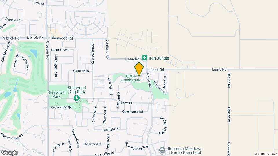 1504 Plumas Ct Map and Location Details