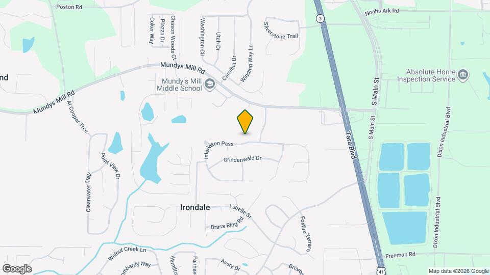 1324 Interlaken Pass Map and Location Details