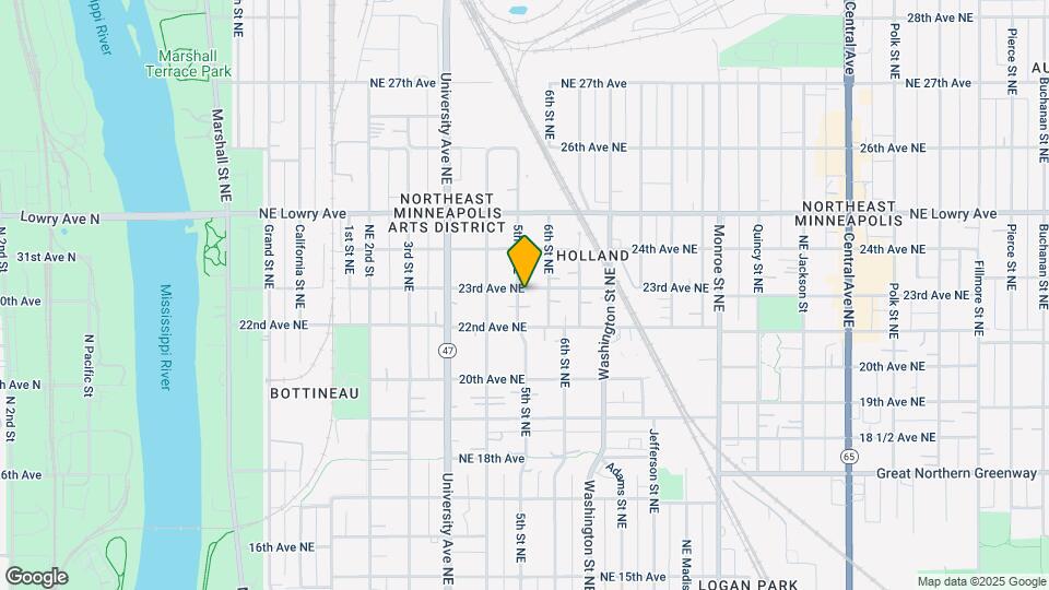 2229-2231 5th Ave NE Mapa y Detalles de la Ubicación