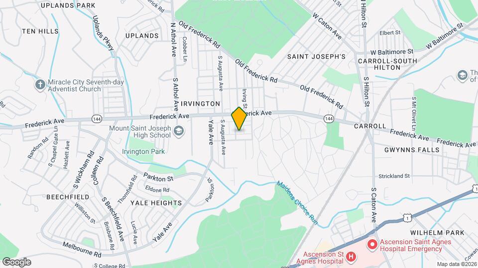 323 Collins Ave Map and Location Details