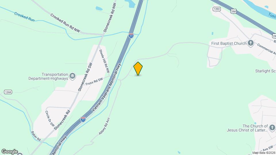 1322 Steele Hill Rd NW Map and Location Details