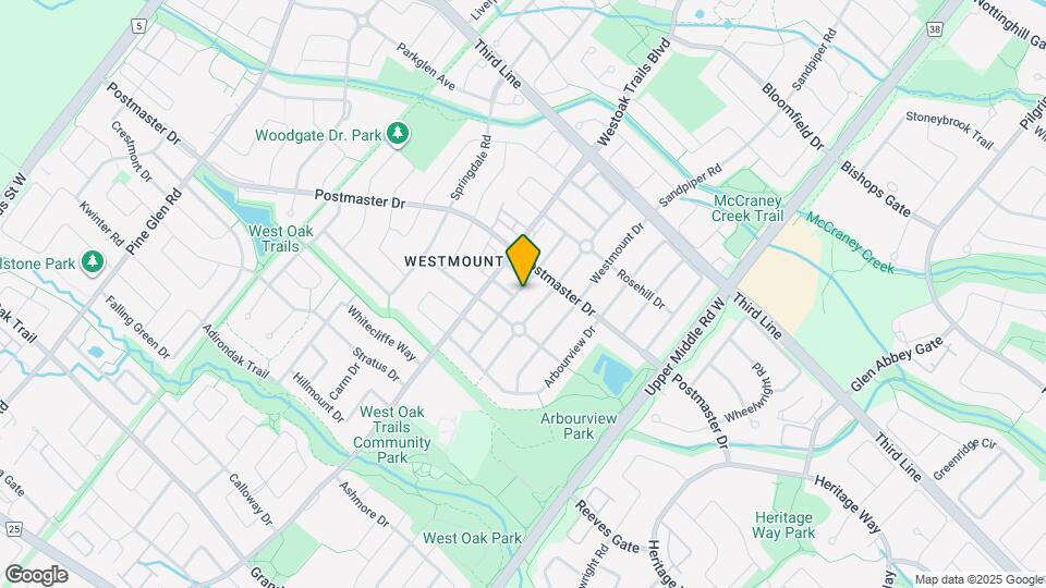 2136 Golden Orchard Trail Map and Location Details