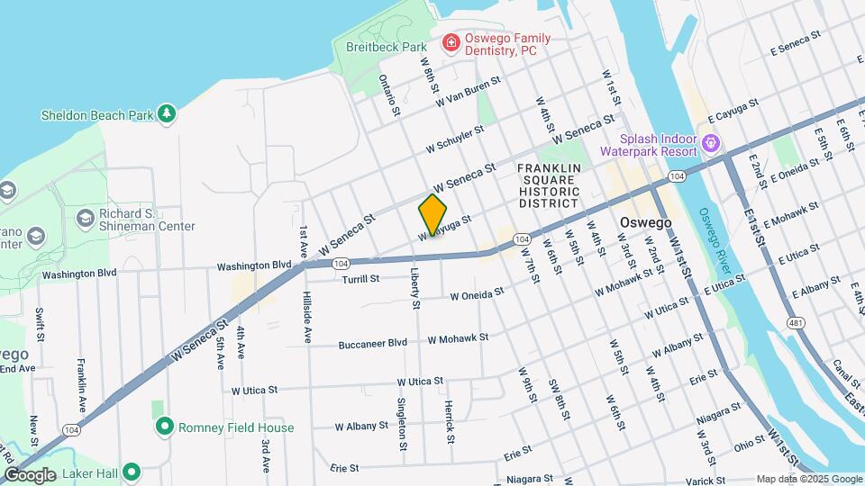 136 W Cayuga St Mapa y Detalles de la Ubicación