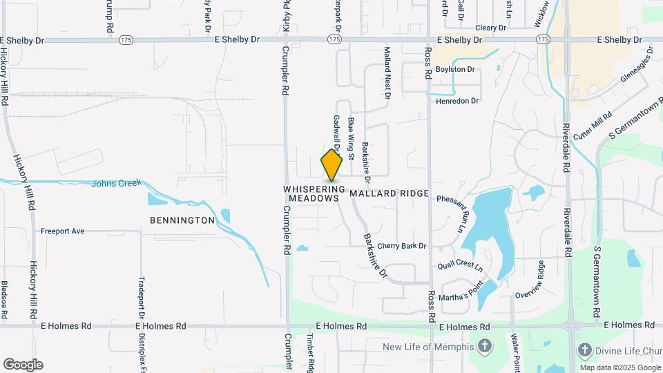 6516 Lake Valley Dr Map and Location Details