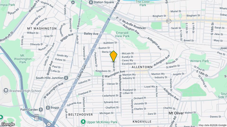 86 Craighead St Map and Location Details