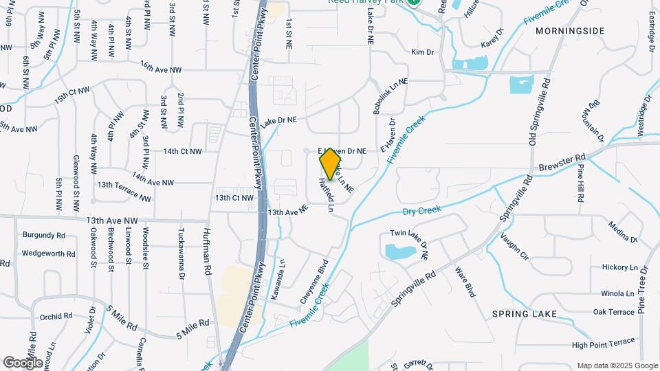 1317 Hatfield Ln Map and Location Details