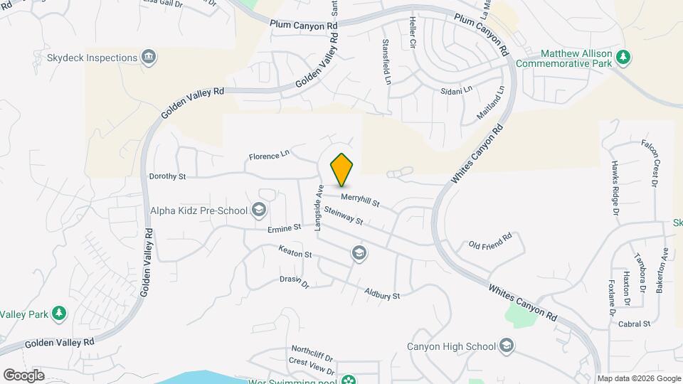 19821 Merryhill St Map and Location Details