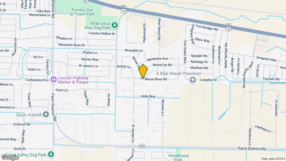 1533 Reese River Rd Map and Location Details