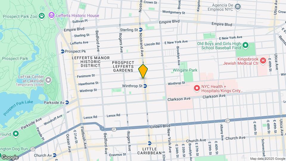292 Hawthorne St Map and Location Details