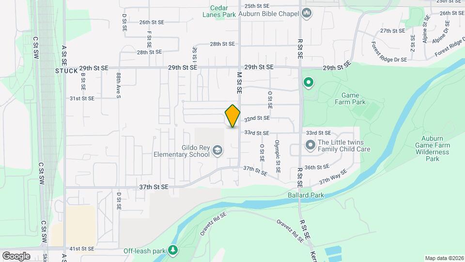 1118 33rd St SE Map and Location Details