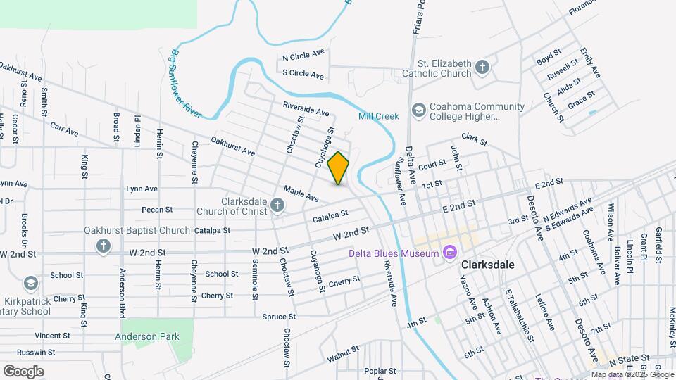 120 Oakhurst Ave Map and Location Details