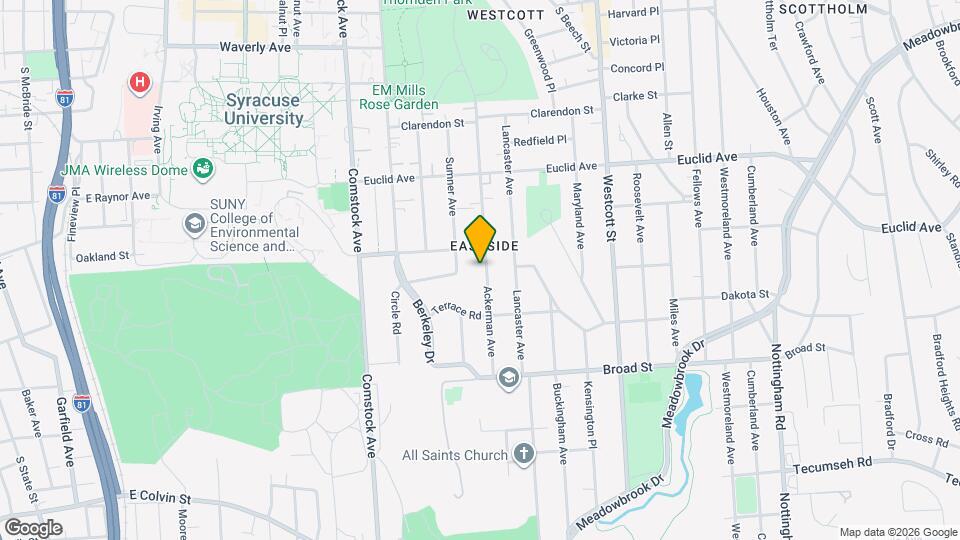 920 Ackerman Ave Map and Location Details