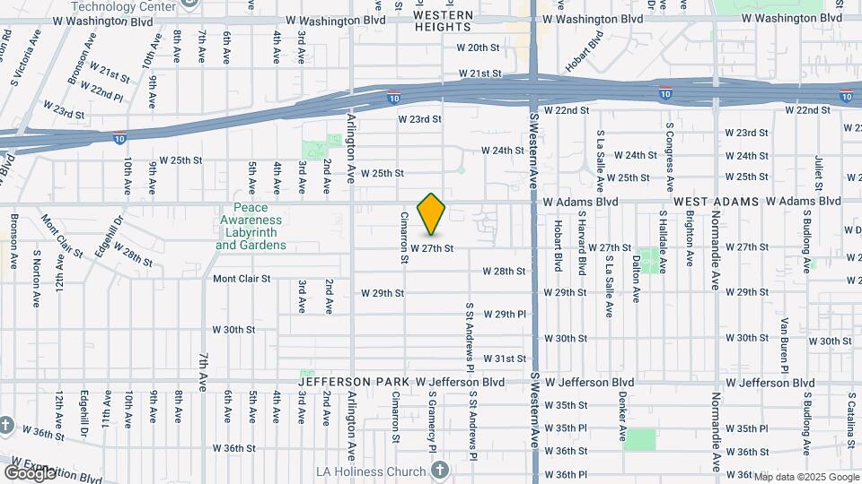 2163 W 27th St Mapa y Detalles de la Ubicación