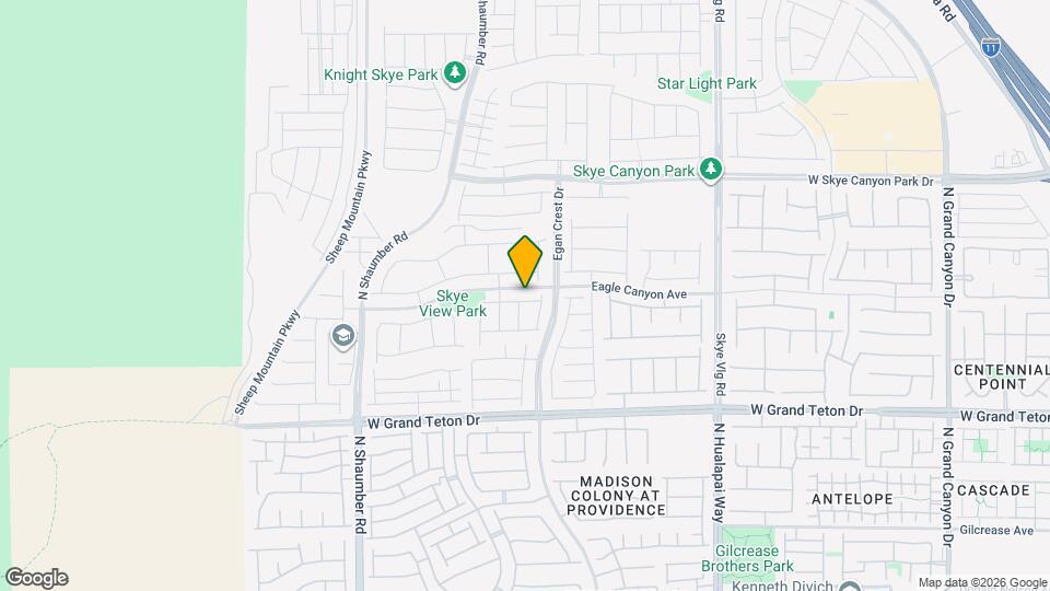 10426 Mount Charleston Ave Map and Location Details