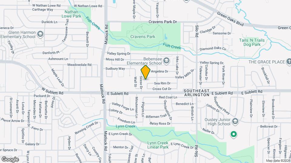 6000 Lavaca Dr Map and Location Details