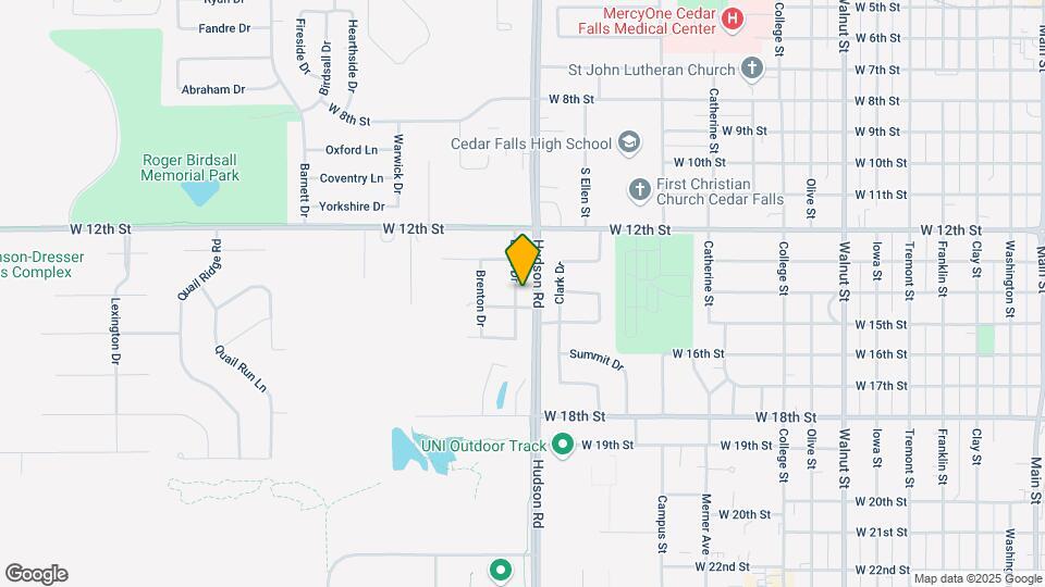 1330 Delta Dr Mapa y Detalles de la Ubicación
