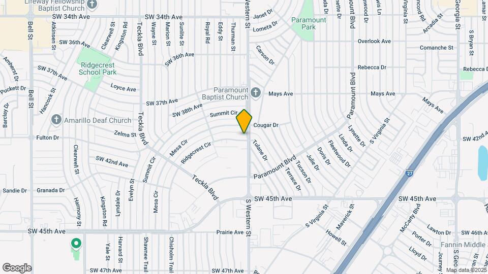 4200 Ridgecrest Cir Map and Location Details