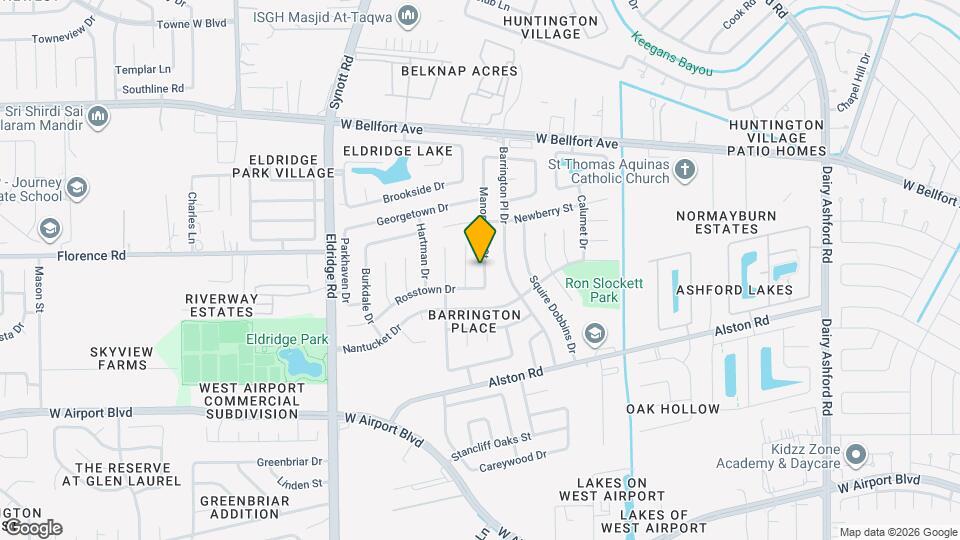 2323 Manorwood St Map and Location Details