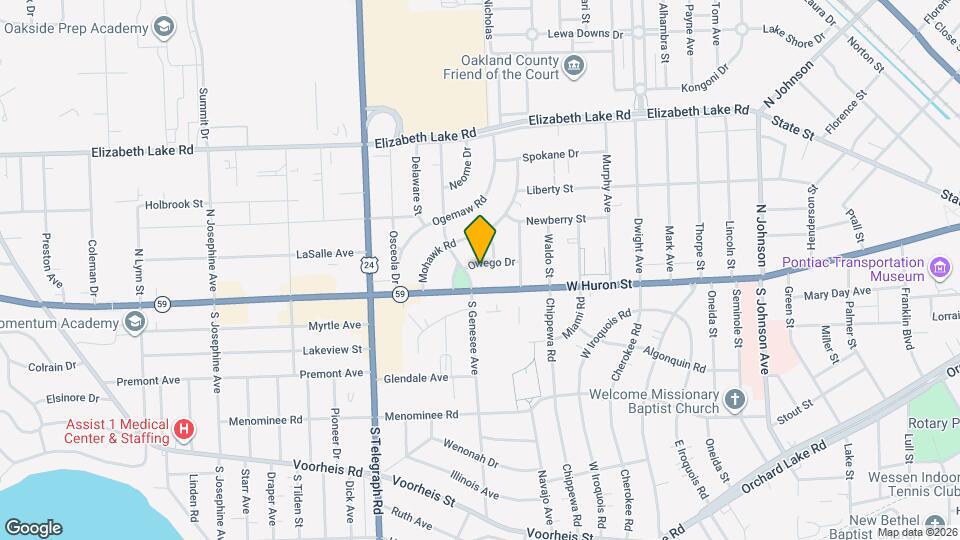 773 Owego Dr Map and Location Details