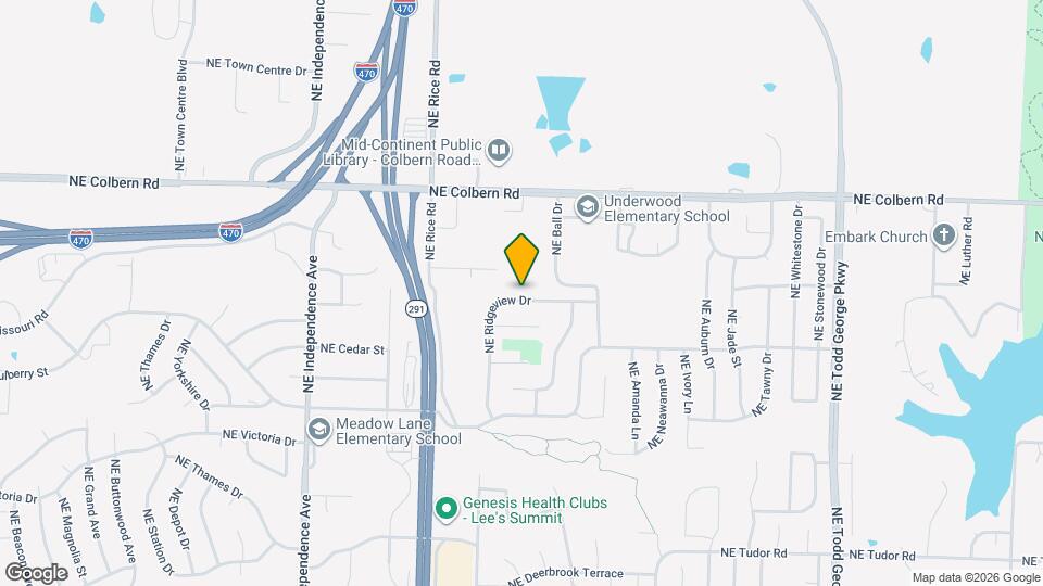 1732 NE Ridgeview Dr Mapa y Detalles de la Ubicación