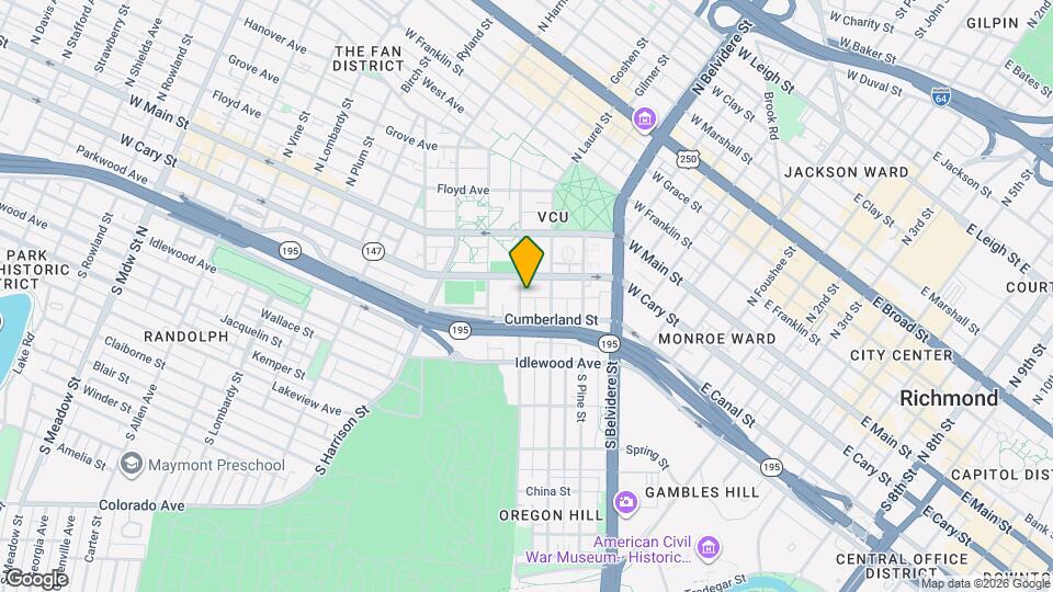 123 S Cherry St Mapa y Detalles de la Ubicación